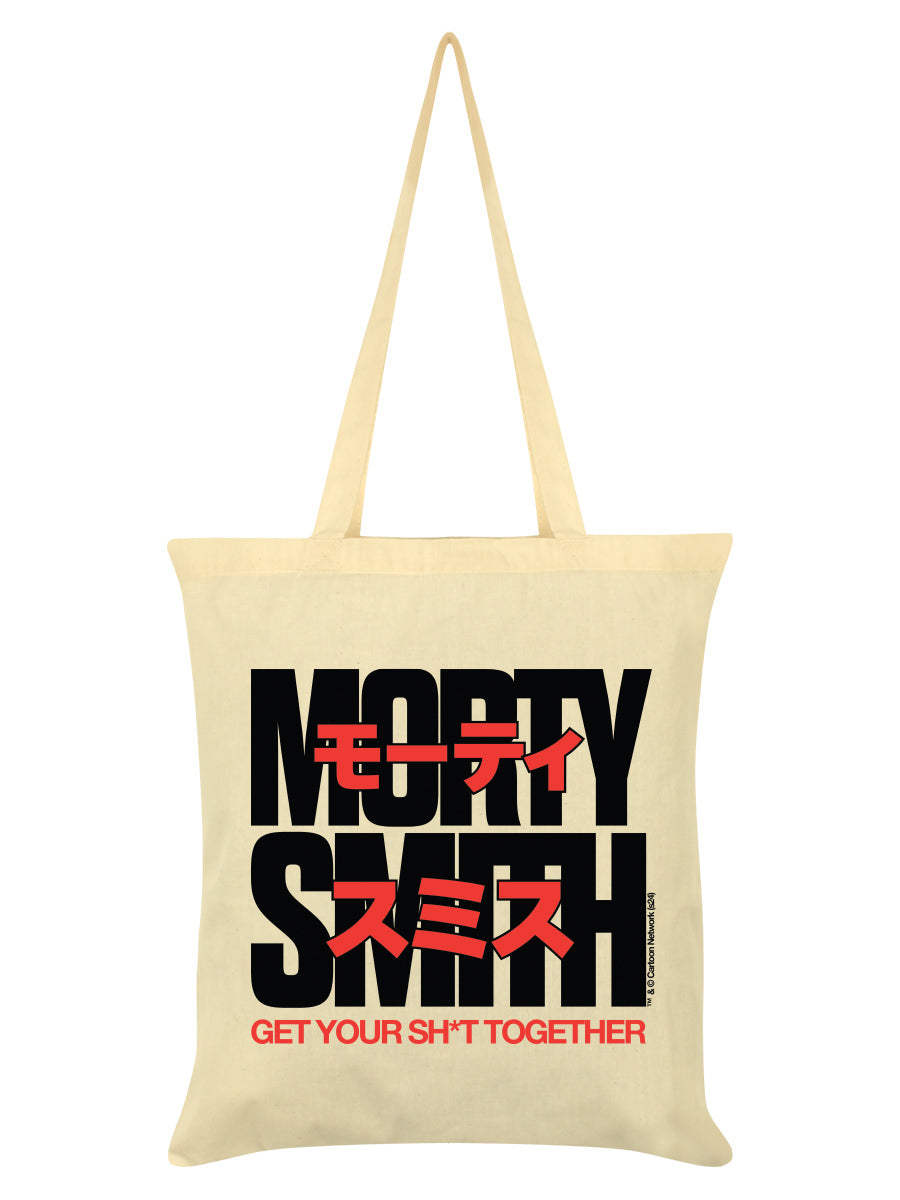 Rick And Morty (Get Your Sh*t Together) Natural Tote Bag