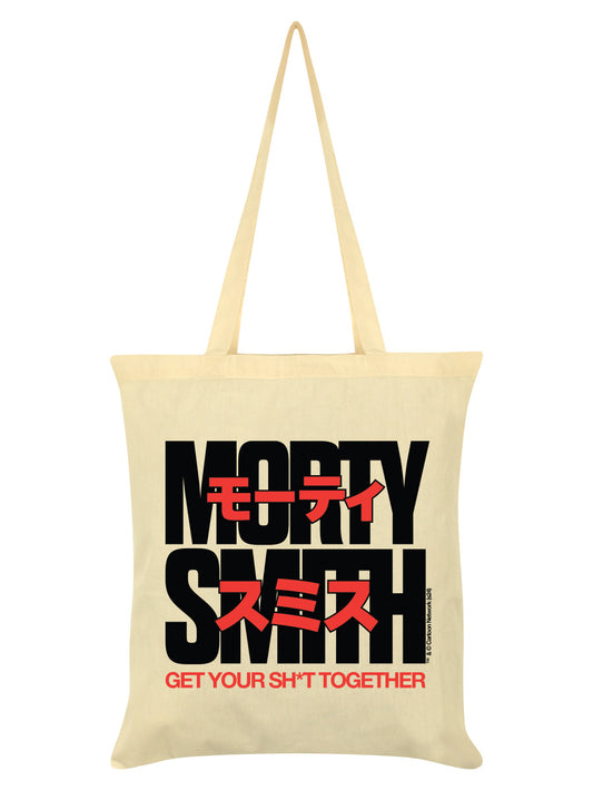 Rick And Morty (Get Your Sh*t Together) Natural Tote Bag