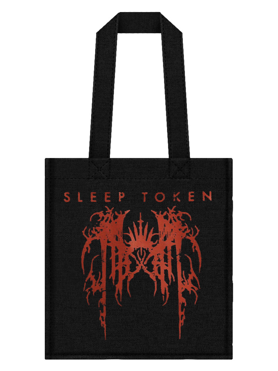 Sleep Token Grunge Logo Black Tote Bag