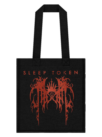 Sleep Token Grunge Logo Black Tote Bag