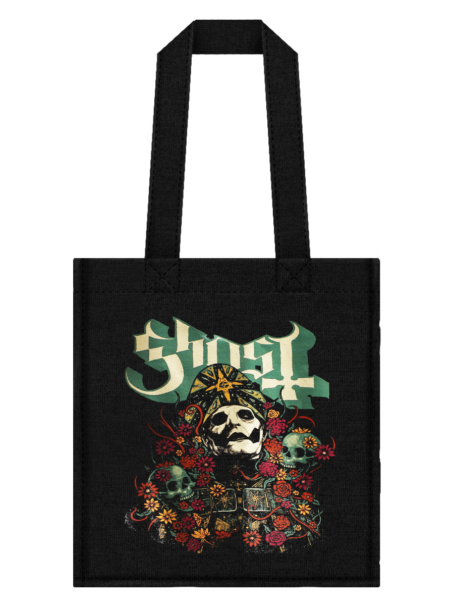 Ghost Bliss Black Tote Bag