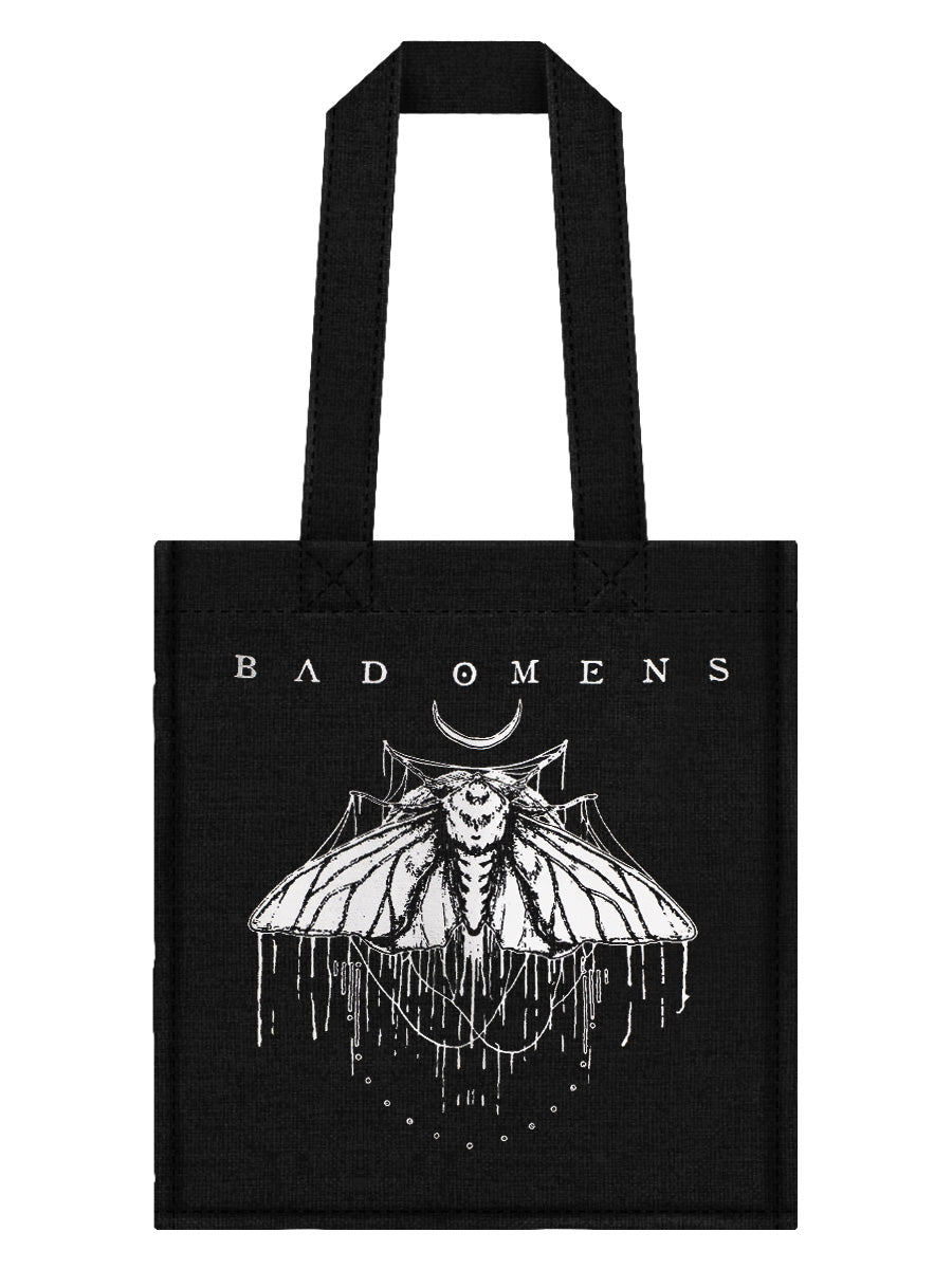 Bad Omens Moth Black Tote Bag