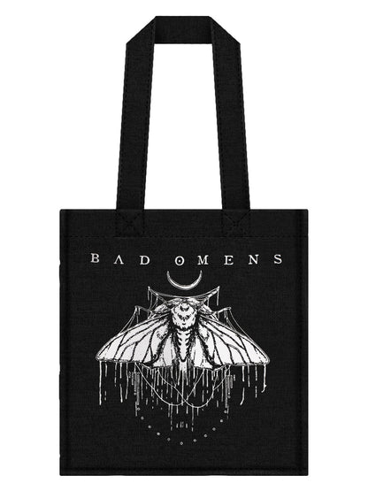 Bad Omens Moth Black Tote Bag