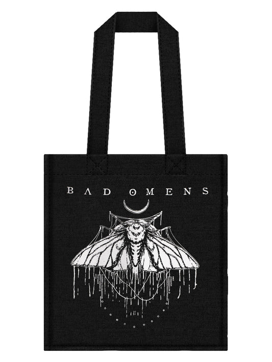 Bad Omens Moth Black Tote Bag