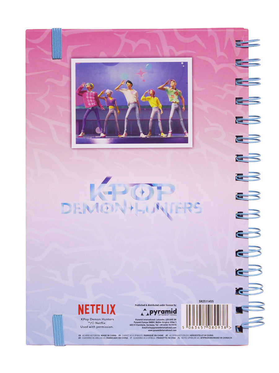 K-Pop Demon Hunters (Saja Boys) A5 Wiro Notebook