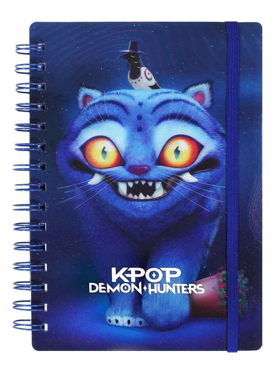 K-Pop Demon Hunters (Derpy Tiger) 3D Lenticular Cover A5 Notebook