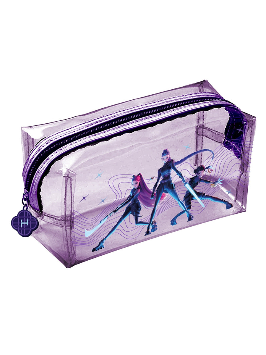 K-Pop Demon Hunters (Huntrix) Transparent Pencil Case