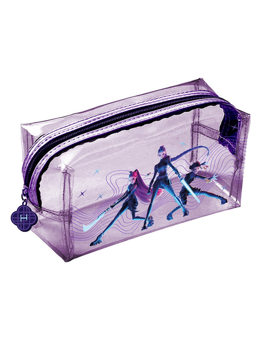 K-Pop Demon Hunters (Huntrix) Transparent Pencil Case