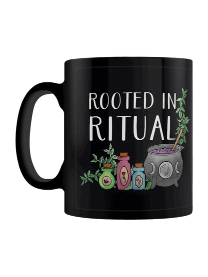Rooted In Ritual Black Mug