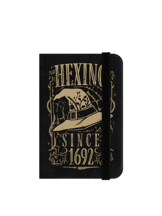 Witches Hexing Since 1692 Mini Black Notebook