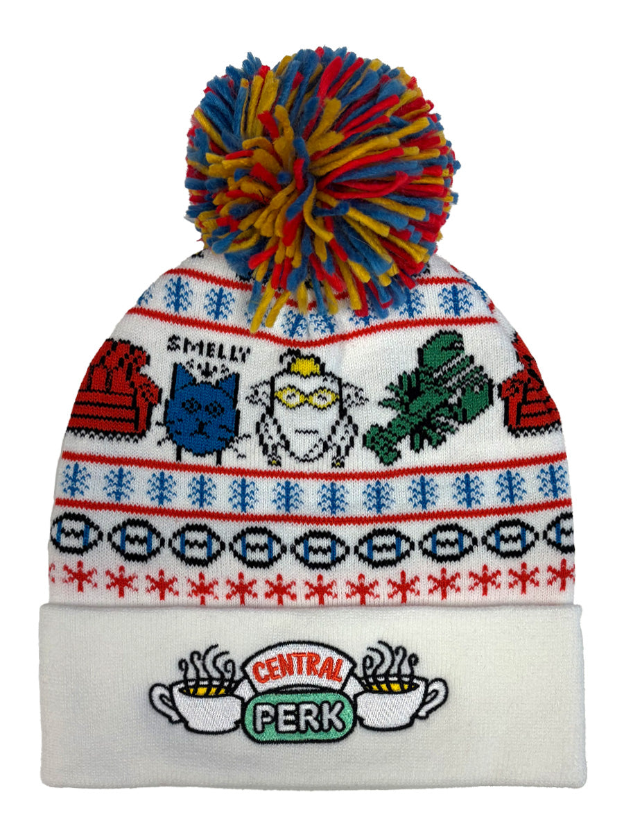 Friends Central Perk Ski Pom Beanie Beanie