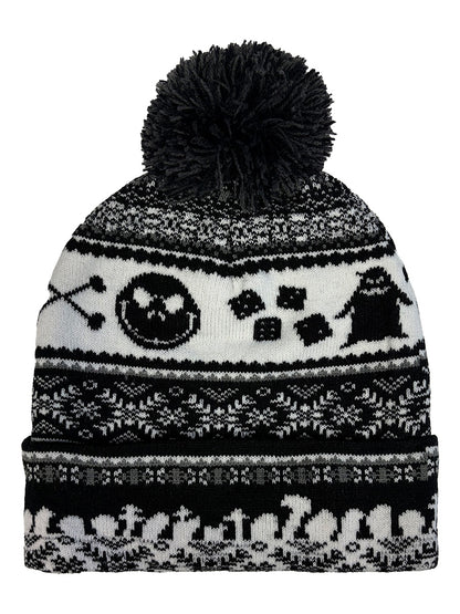 Nightmare Before Christmas Fair Isle Pom Beanie