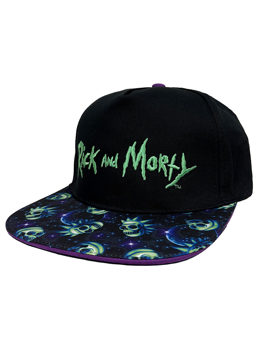 Rick And Morty Neon Logo Baseball Cap