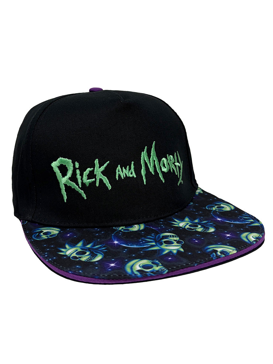 Rick And Morty Neon Logo Baseball Cap
