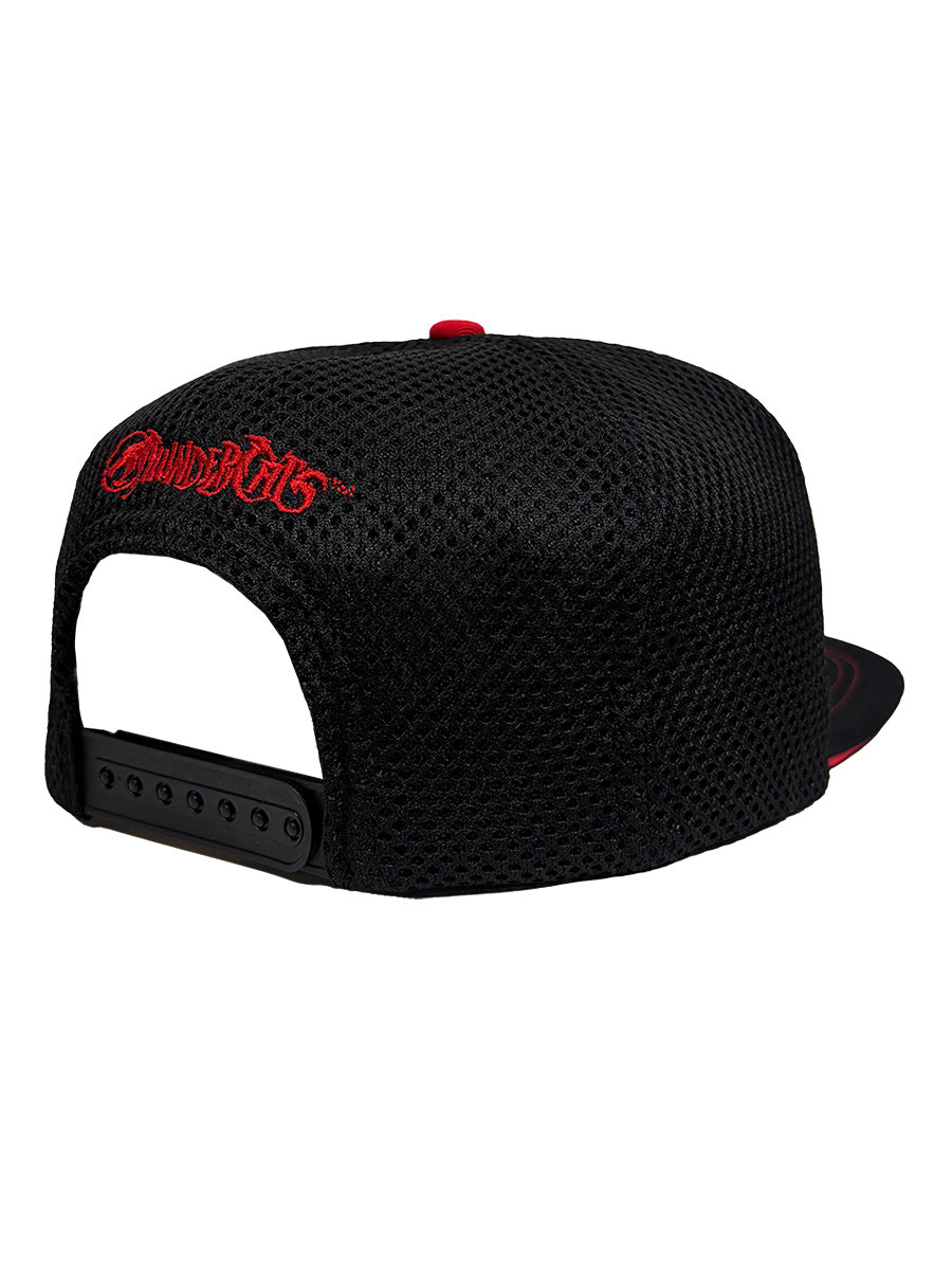 Thundercats Rubber Logo Black Snapback Cap