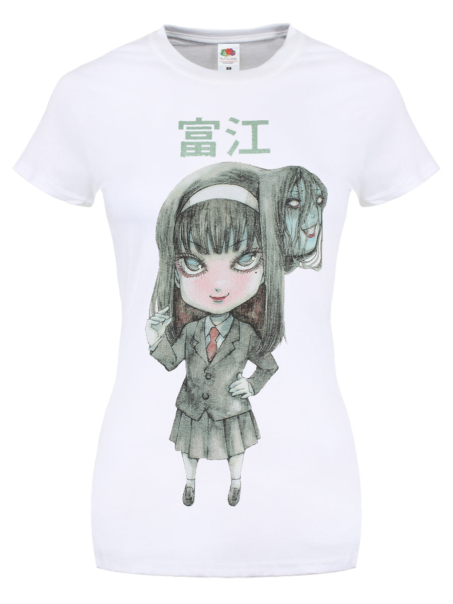 Junji-Ito Tomie Kara Ladies White T-Shirt