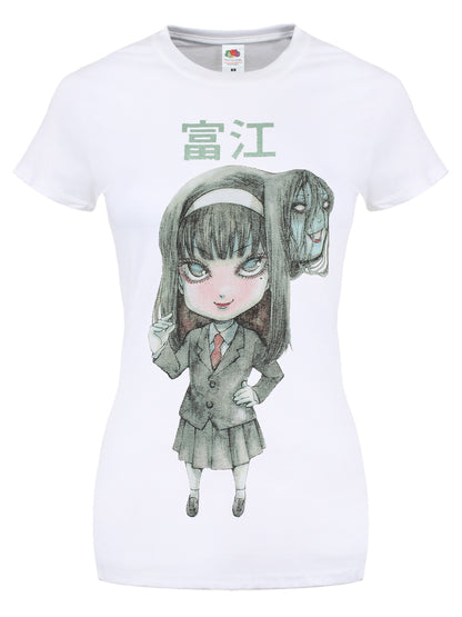 Junji-Ito Tomie Kara Ladies White T-Shirt