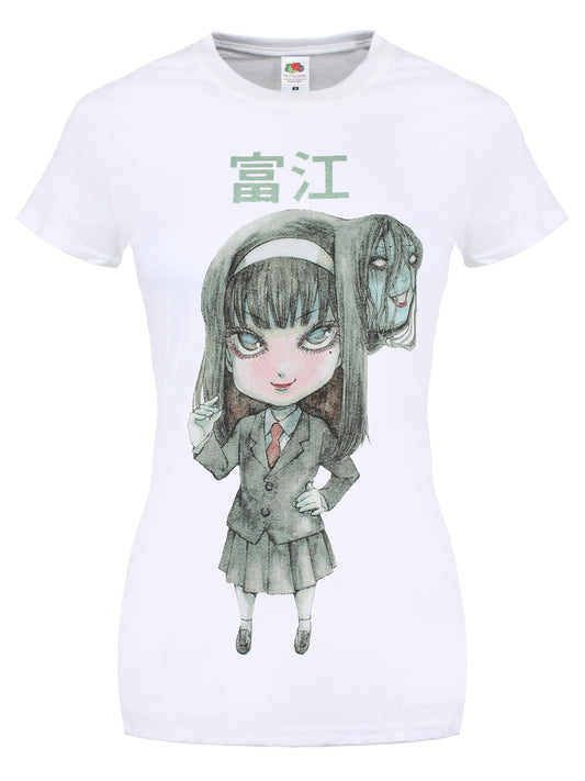 Junji-Ito Tomie Kara Ladies White T-Shirt