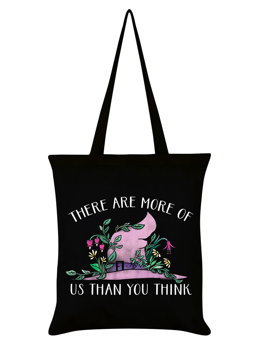 Witches Hat There Are More Of Us Than You Think Black Tote Bag