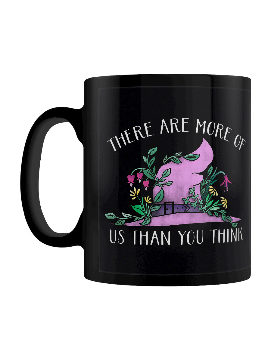Witches Hat There Are More Of Us Than You Think Black Mug