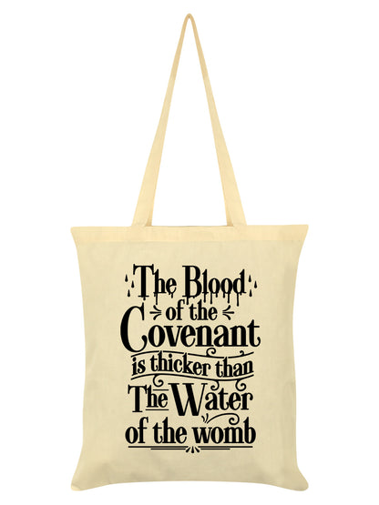 The Blood Of The Covenant Cream Tote Bag