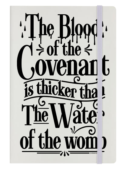 The Blood Of The Covenant Cream A5 Hard Cover Notebook