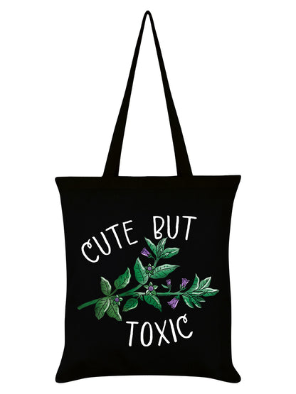 Cute But Toxic Black Tote Bag