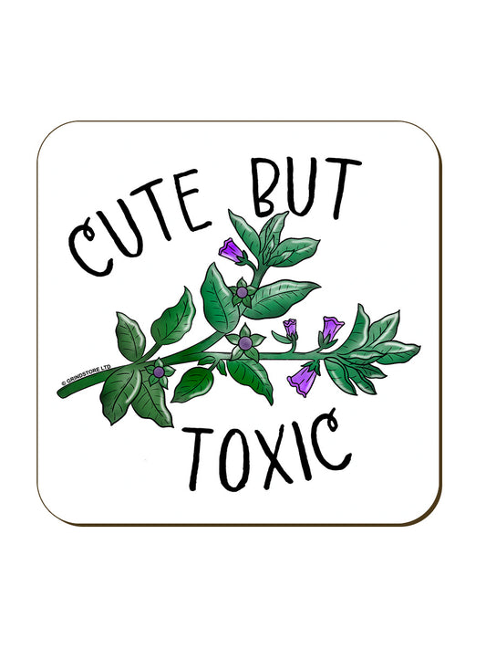 Cute But Toxic Square Coaster