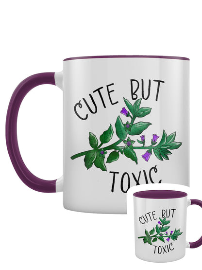 Cute But Toxic Purple Inner 2-Tone Mug
