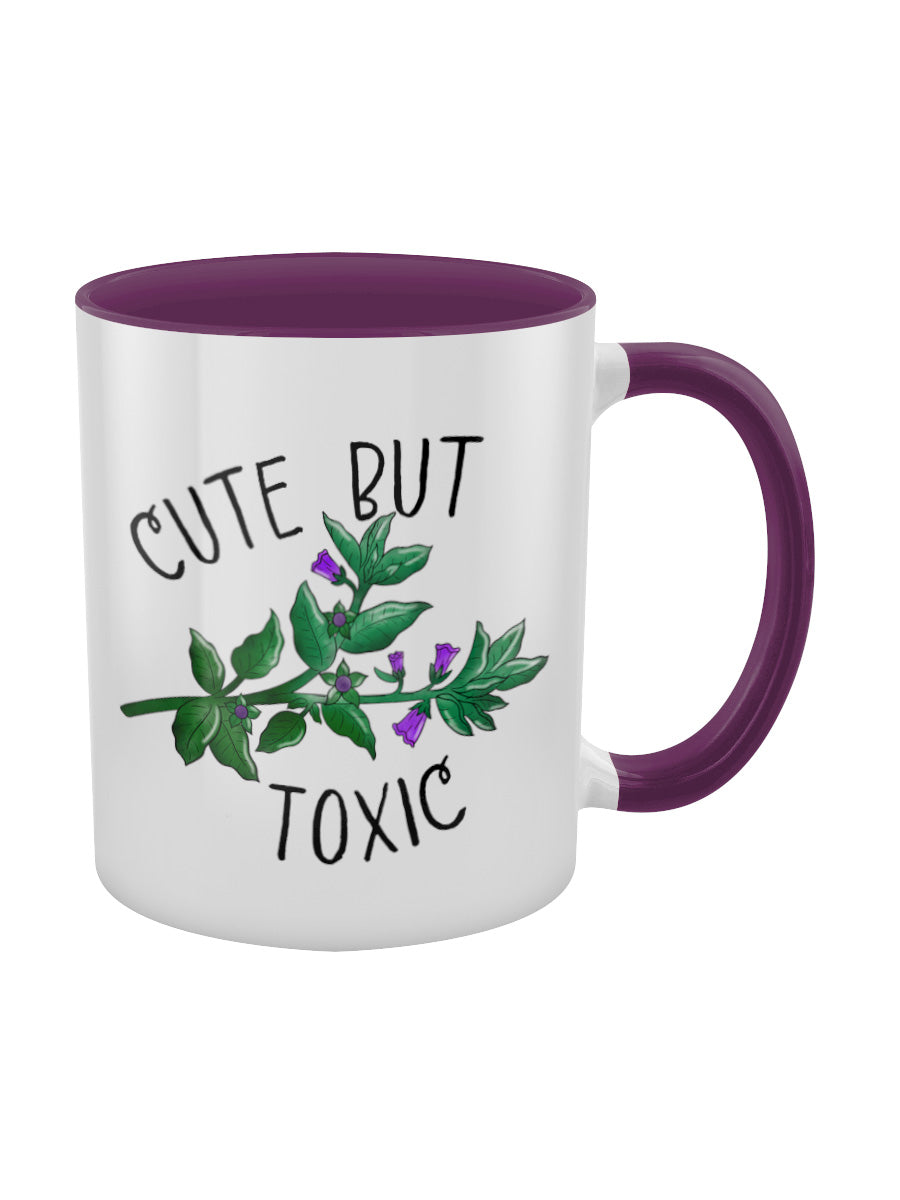 Cute But Toxic Purple Inner 2-Tone Mug