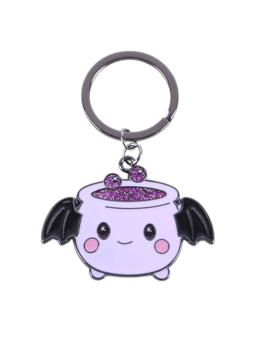 Pastel Batbrew Cauldron Keyring