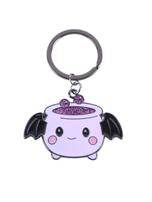 Pastel Batbrew Cauldron Keyring