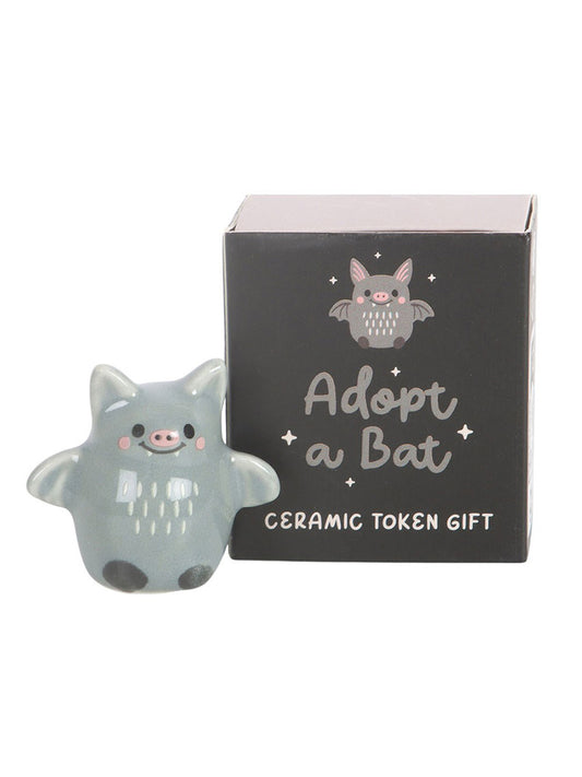 Adopt a Bat Ceramic Token Gift