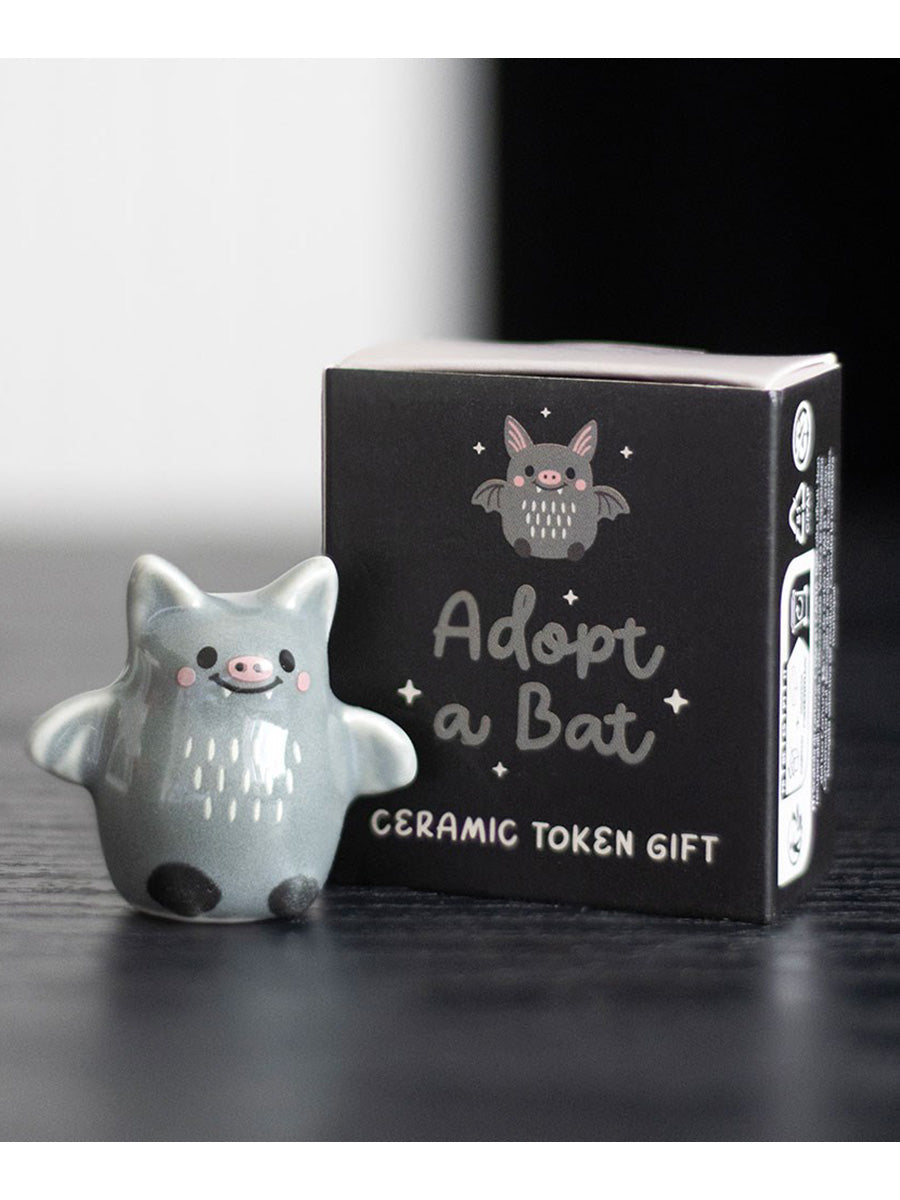 Adopt a Bat Ceramic Token Gift