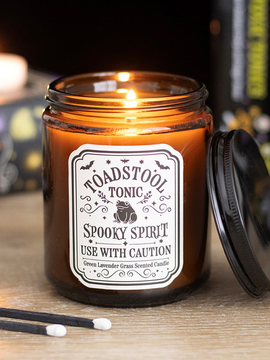 Toadstool Tonic Lavender Grass Candle