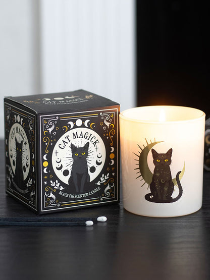 Black Cat Magick Black Fig Candle