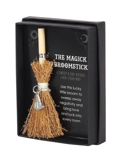 Witch Hat Mini Magick Broomstick