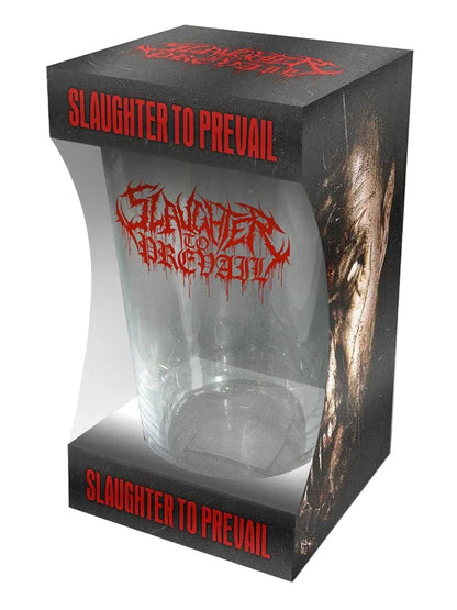 Slaughter To Prevail Grizzly/Face Drinking Glass