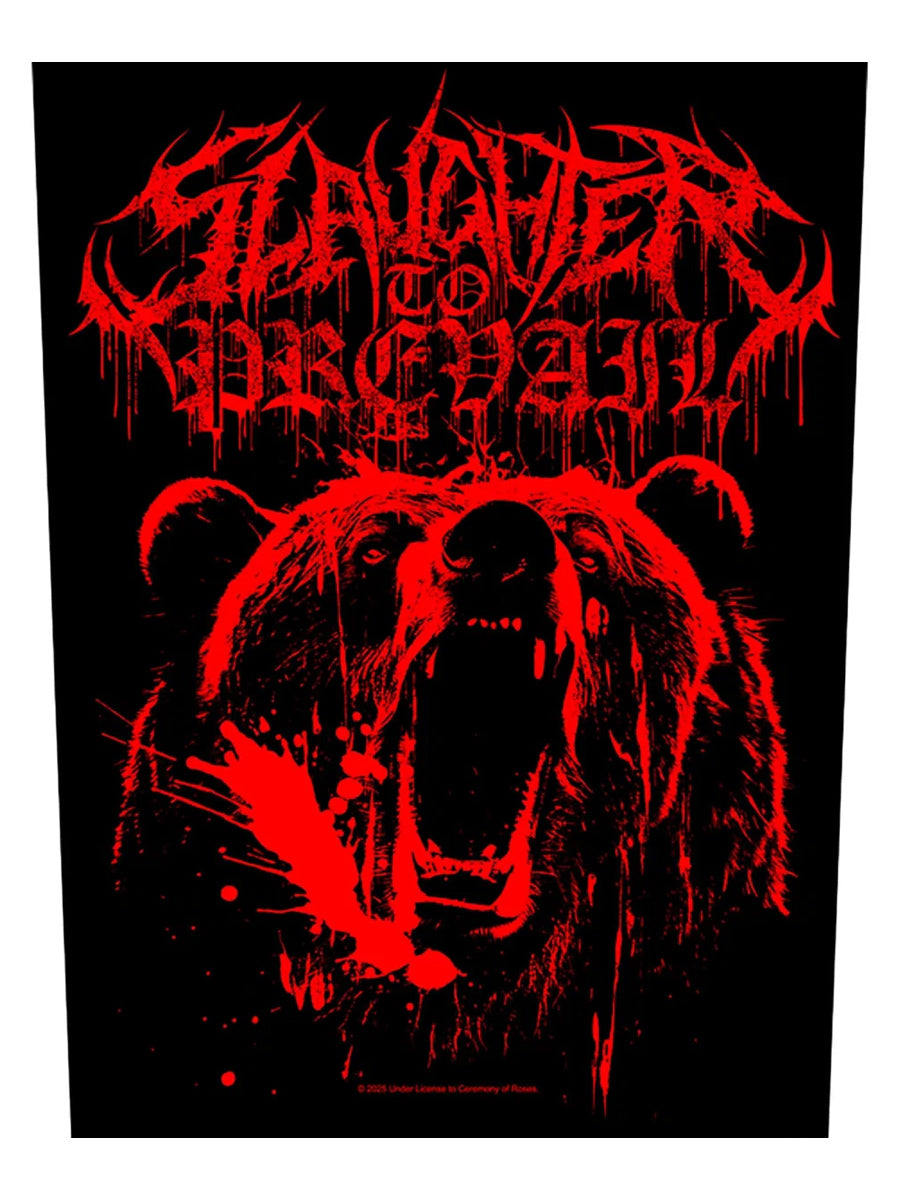 Slaughter To Prevail Grizzly Back Patch