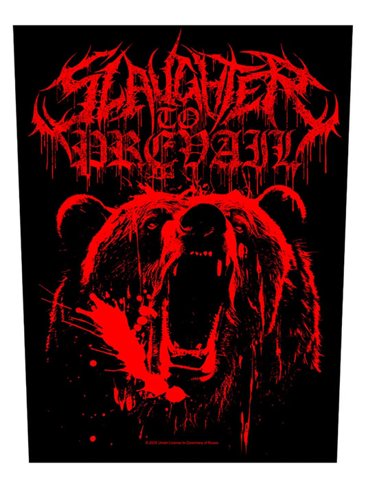 Slaughter To Prevail Grizzly Back Patch