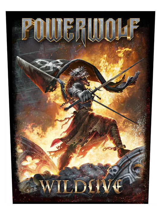 Powerwolf Wildlive Back Patch