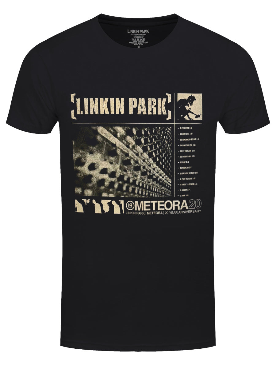 Linkin Park Meteora Sound Board Men's Black T-Shirt