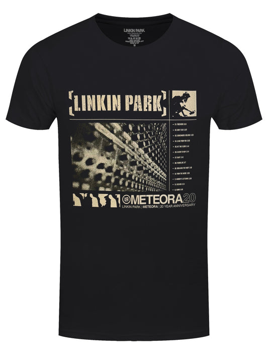 Linkin Park Meteora Sound Board Men's Black T-Shirt