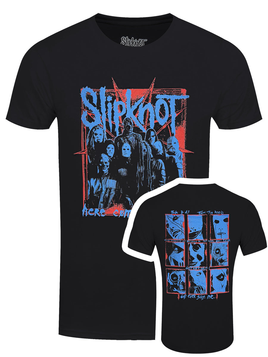 Slipknot Here Comes The Pain Men's Black T-Shirt