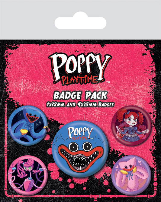 Poppy Playtime Badge Pack