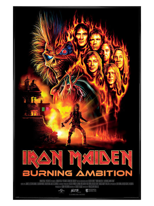 Iron Maiden Burning Ambition Maxi Poster