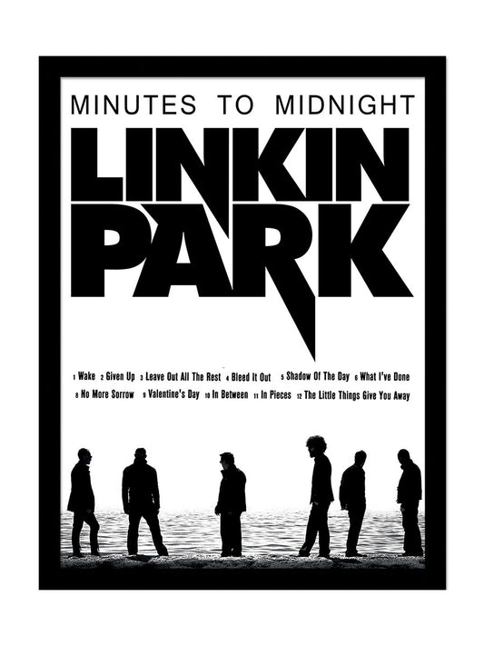 Linkin Park Minutes to Midnight Framed Collector Print