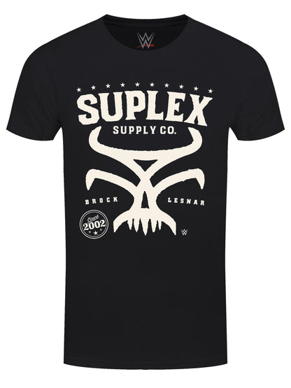 WWE Brock Lesnar Suplex Supply Men's Black T-Shirt