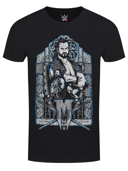WWE Drew McIntyre Claymore Country Men's Black T-Shirt