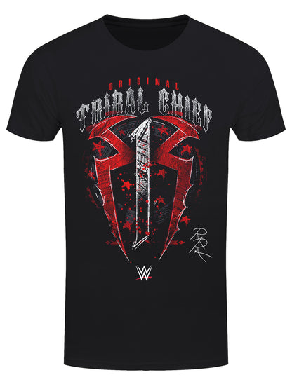 WWE Roman Reigns Original Tribal Chief Men's Black T-Shirt